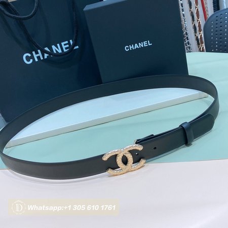 Chanel Calfskin Belt 3.0cm