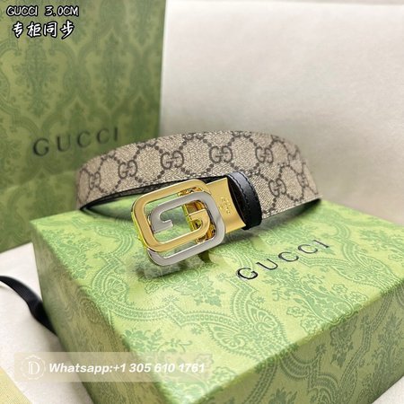 Gucci Two-Sided Belt 3.0cm