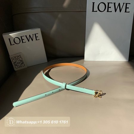 Loewe Thin Black Belt 1.5cm