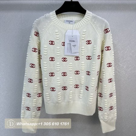 Chanel White Sweater