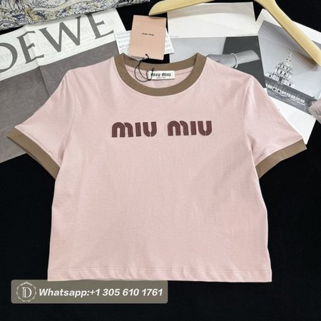 Miu Miu Pink T-Shirt