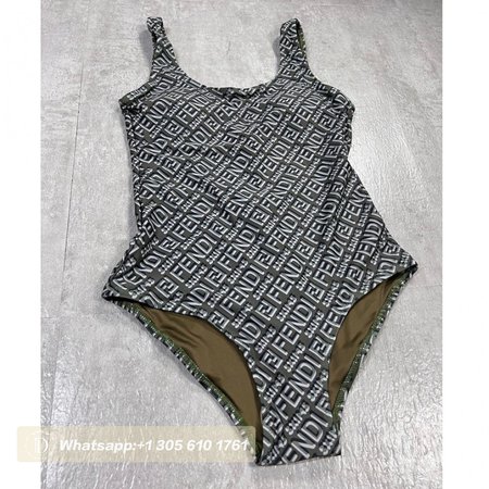 Fendi Black One-Piece Swimsuit