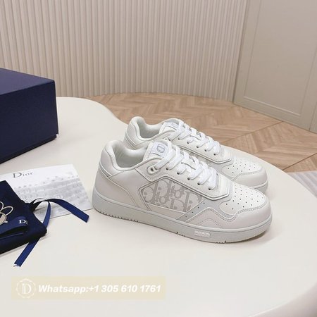 Dior B27 Low-Top White Calfskin 35-45