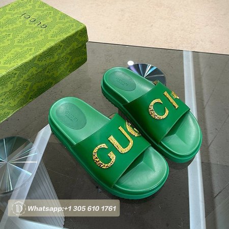 Gucci Green Slippers 35-43