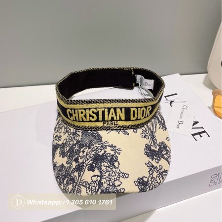 Dior D-Smash Toile De Jouy Sauvage Visor