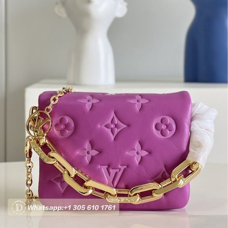 beltbag coussin cruise 22 monogram embossed orchid