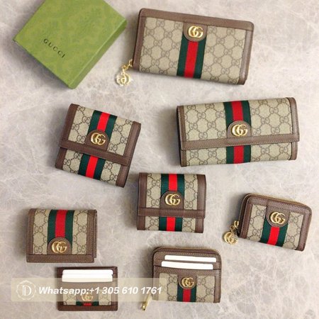 Gucci Ophidia GG Card Wallet (Get All)