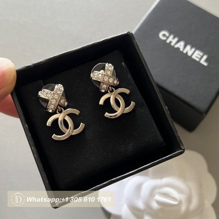 Chanel CC Earrings