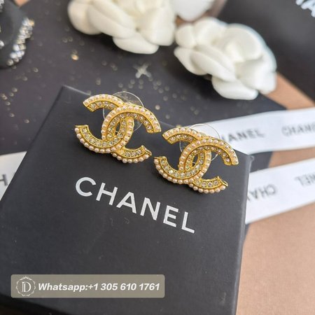 Chanel CC Earrings