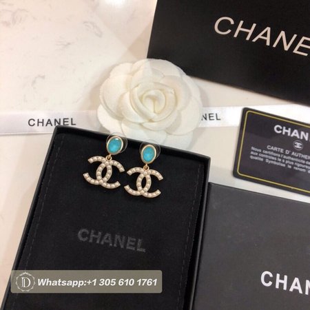 Chanel CC Earrings