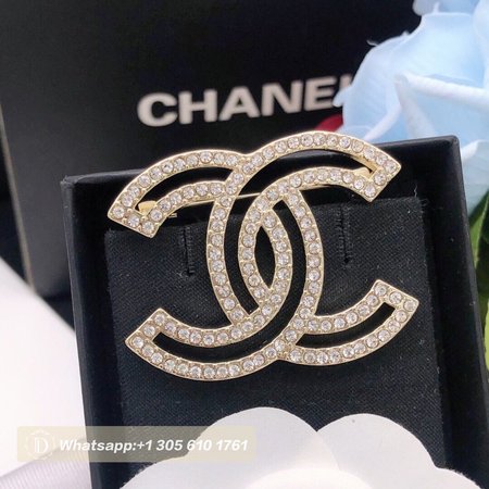 Chanel Double C Brooch