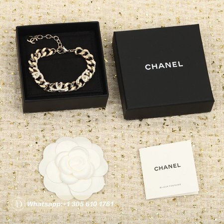 Chanel Gold and Diamond Bracelet