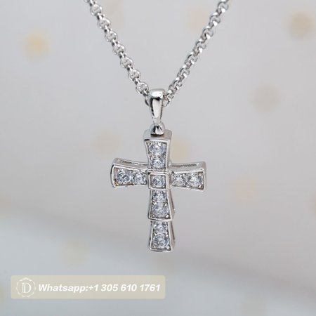 Bvlgari Women's Cross & Pendant Necklace