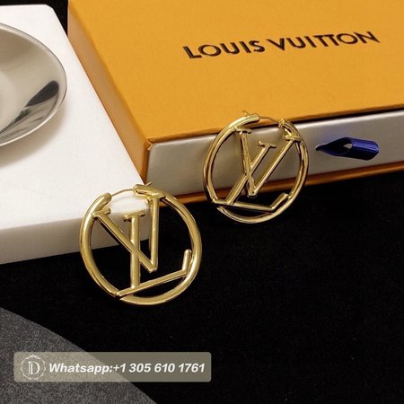 louise hoop earrings gold