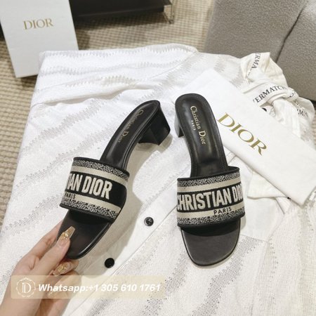 Dior Dway Heeled Slide