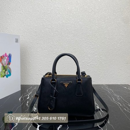 Prada Galleria Micro Bag Black