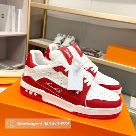 trainer #54 signature red white