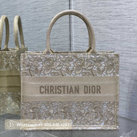 Medium Dior Or Dior Book Tote