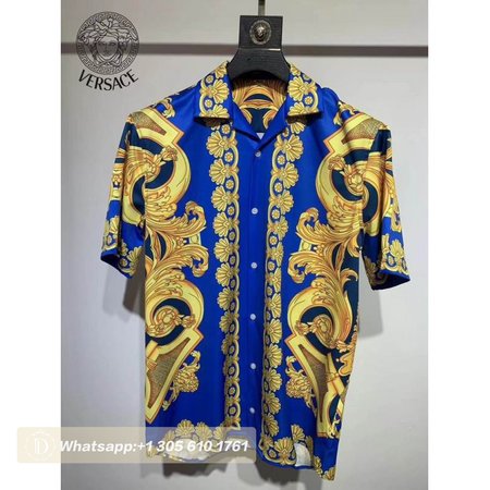 Versace Barocco 660 Silk Shirt