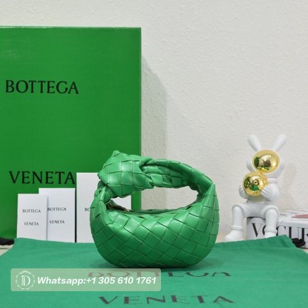 Bottega Veneta Jodie Mini Intrecciato Parakeet