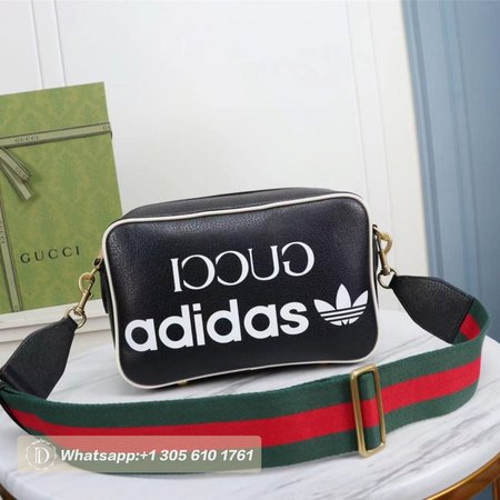 Gucci x Adidas Small Shoulder Bag Black