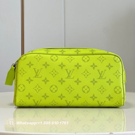 Louis Vuitton Dopp Kit Neon Yellow