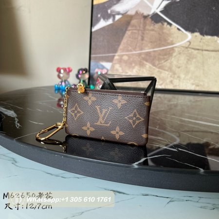 Louis Vuitton Key Pouch Monogram Brown