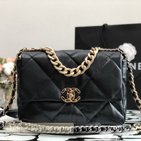 Chanel 19 Handbag Lambskin