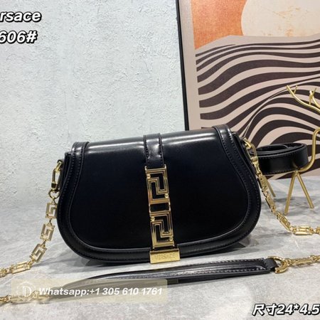 Versace Greca Goddess Small Shoulder Bag