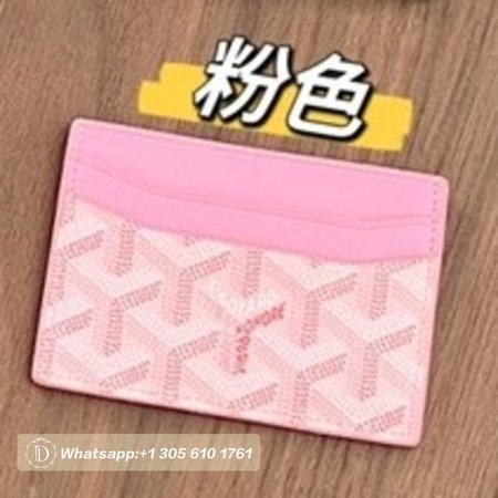 Goyard Saint Sulpice Cardholder Pink