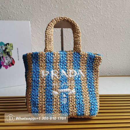 Prada Small Crochet Tote Bag