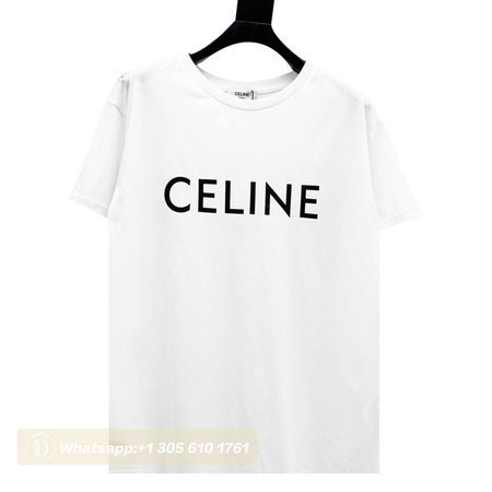 Celine Loose T-Shirt In Cotton Jersey