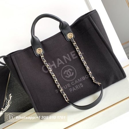 Chanel 22c Deauville Large Shopping Bag