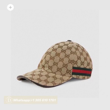 Gucci GG Cotton Canvas Baseball Hat