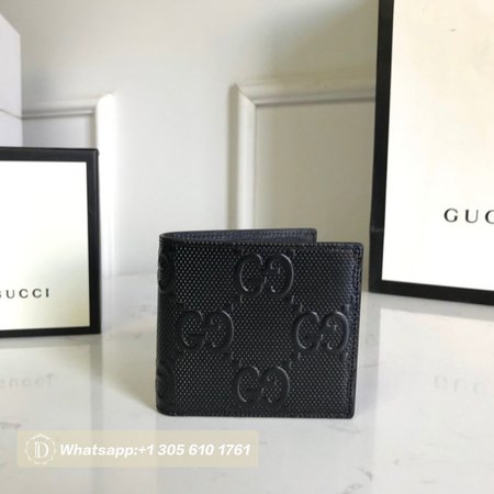 Gucci GG Embossed Coin Wallet