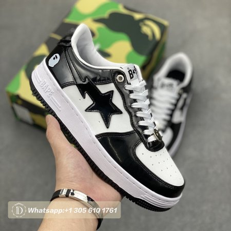 BAPE Bapesta Black Size 36-45