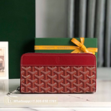 Goyard Matignon Wallet GM Red