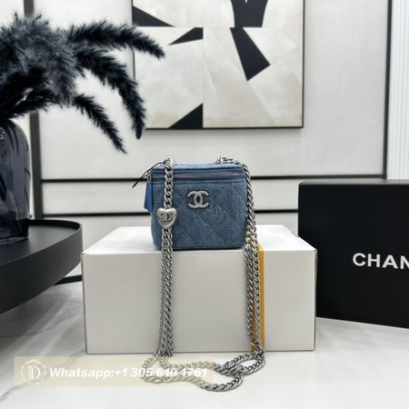 Chanel Fossil Leather Purse Shoulder Strap