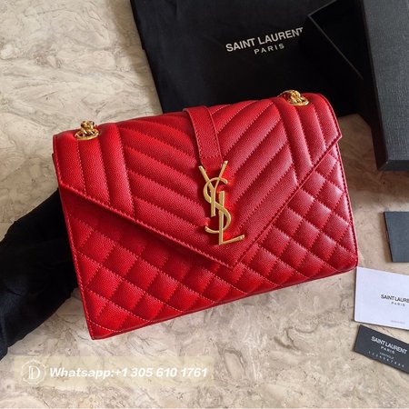 YSL Envelope 392739 Red