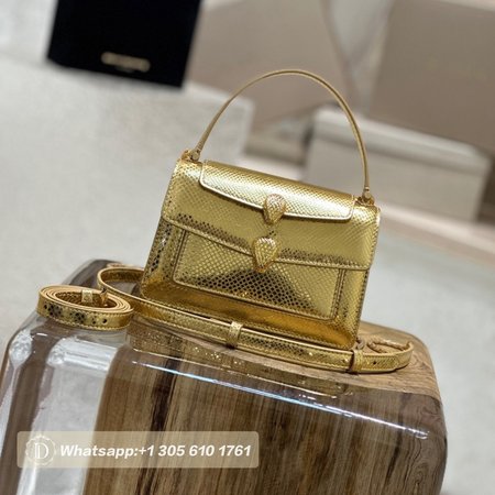 Bvlgari Serpenti Forever Top Handle Gold