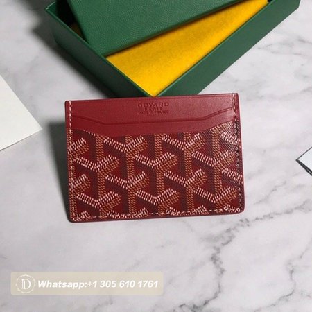 Goyard Porte-cartes Saint-Sulpice Red