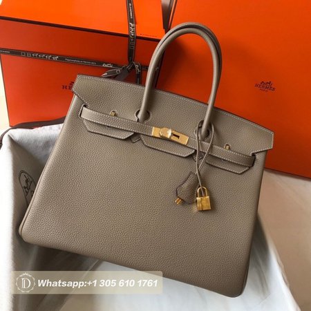 Hermes Birkin 30 Etoupe Togo Birkin Gold Taupe Bag