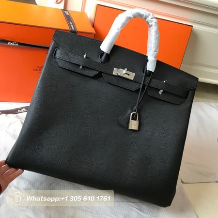 Hermes Birkin HAC Togo 50 Noir Black