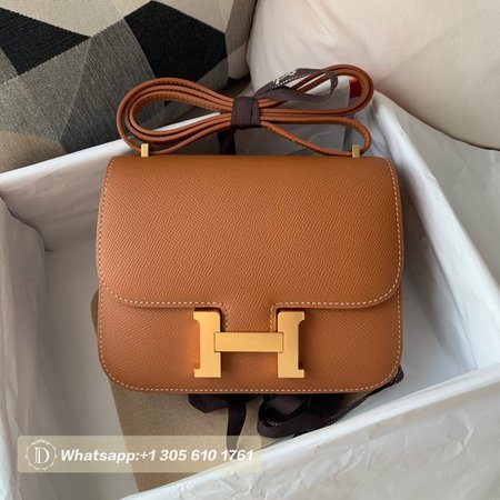 Hermes Constance Mini Gold