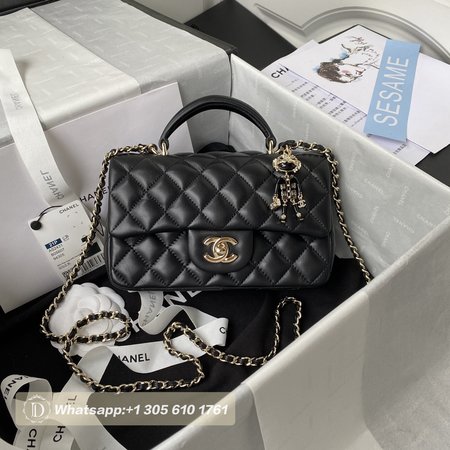 Chanel Mini CF Handle AS243?1 Black