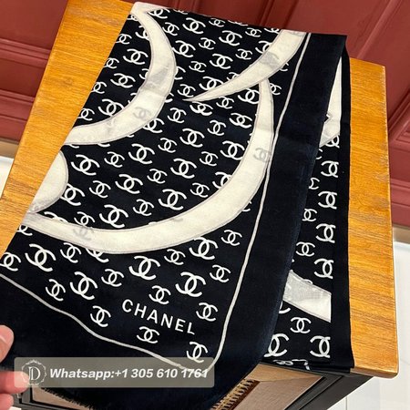 Chanel Double Side Scarf