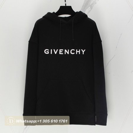 Givenchy Archetype Slim Fit Hoodie BMJ0HC3YAC-001 S-L