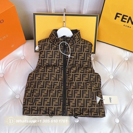 Fendi Brown Vest S-3XL