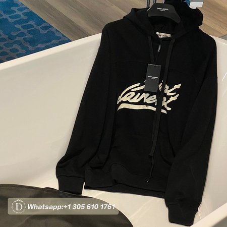 Saint Laurent '50s Signature Hoodie S-L