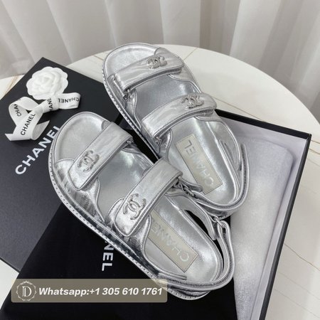 Chanel Sandal Silver 35-39